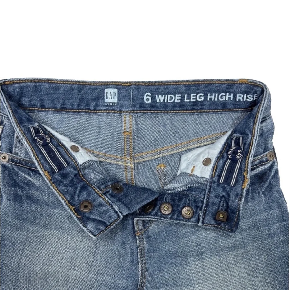 Gap‎ Wide Leg High Rise Jeans
